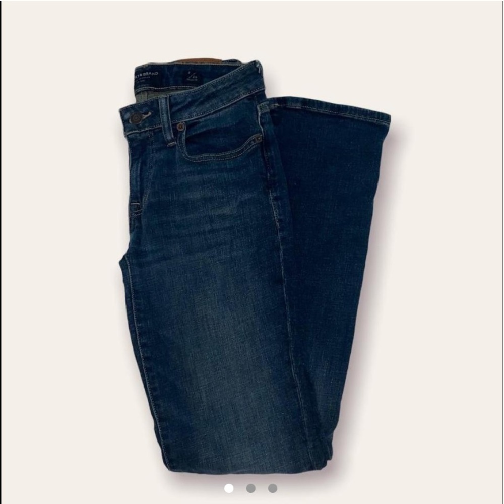 lucky brand vintage y2k lowrise bootcut/flare blue jeans